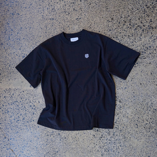 Patch Tee soft black
